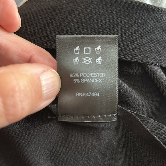 Norma Kamali Shopbop Black Crew Neck Dress, size L. - Picture 9 of 10